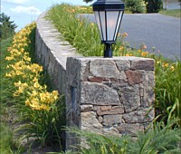 Retaining Wall Install, Lincoln, MA